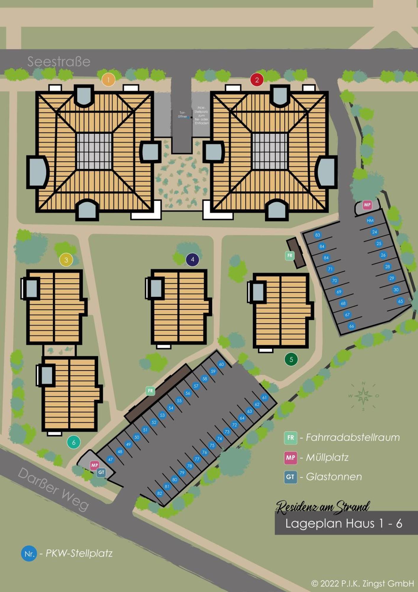 Residenz Am Strand Wohnung 2-33 زنغست المظهر الخارجي الصورة